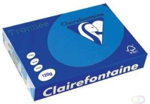 Clairefontaine Trophée Intens gekleurd papier A4 120 g 250 vel turkoois